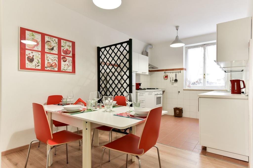 Red & White Vatican Apartment Rom Exteriör bild